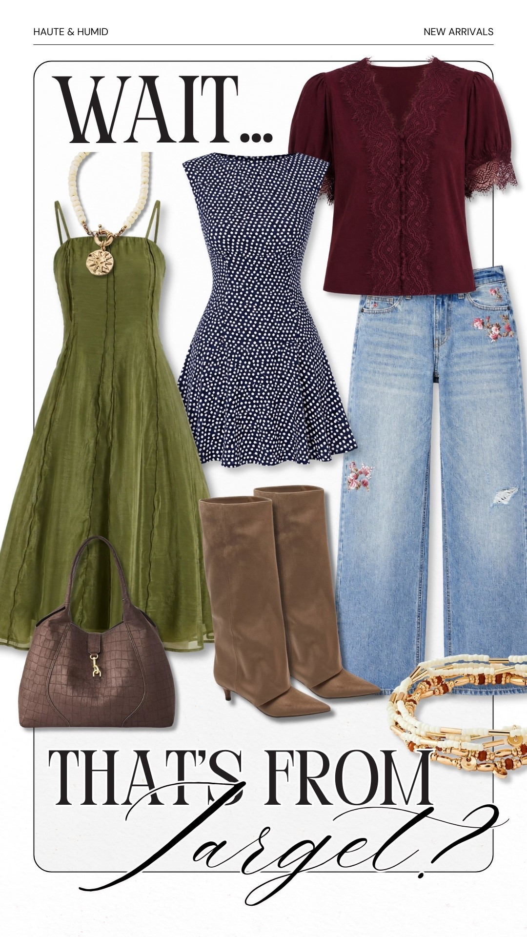 Target’s new arrivals are making me ready for fall before the weather is. The olive, burgundy, chocolate brown and denim are such an easy way to start shifting your closet without going full sweater weather yet.

Target new arrivals, Target fall fashion, fall outfit ideas, transitional outfits, Target dresses, fall denim, fall accessories, affordable fall fashion, women’s fall style, early fall outfits, Target fashion finds, hauteandhumid

#LTKootd #LTKOver40 #LTKSeasonal