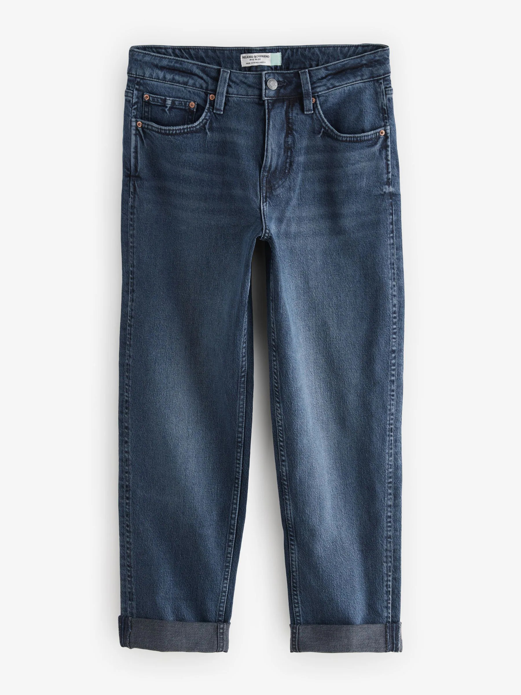 Next Inky Blue Boyfriend Jeans | Next US