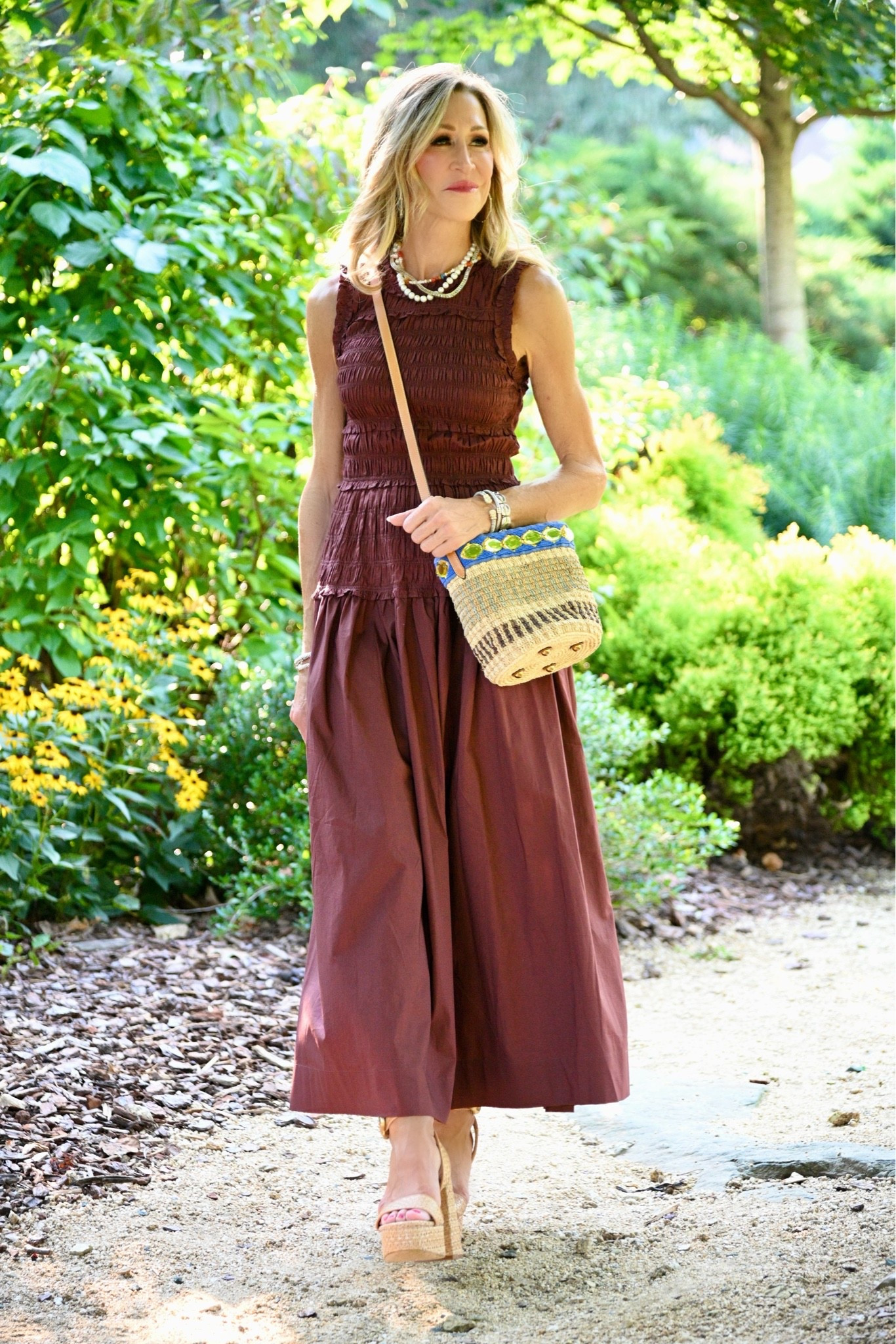 Wear this dress now with sandals and layer with ballet flats or booties snd and a sweater over your shoulders!

#LTKOver40 #LTKSeasonal #LTKdayinmylife