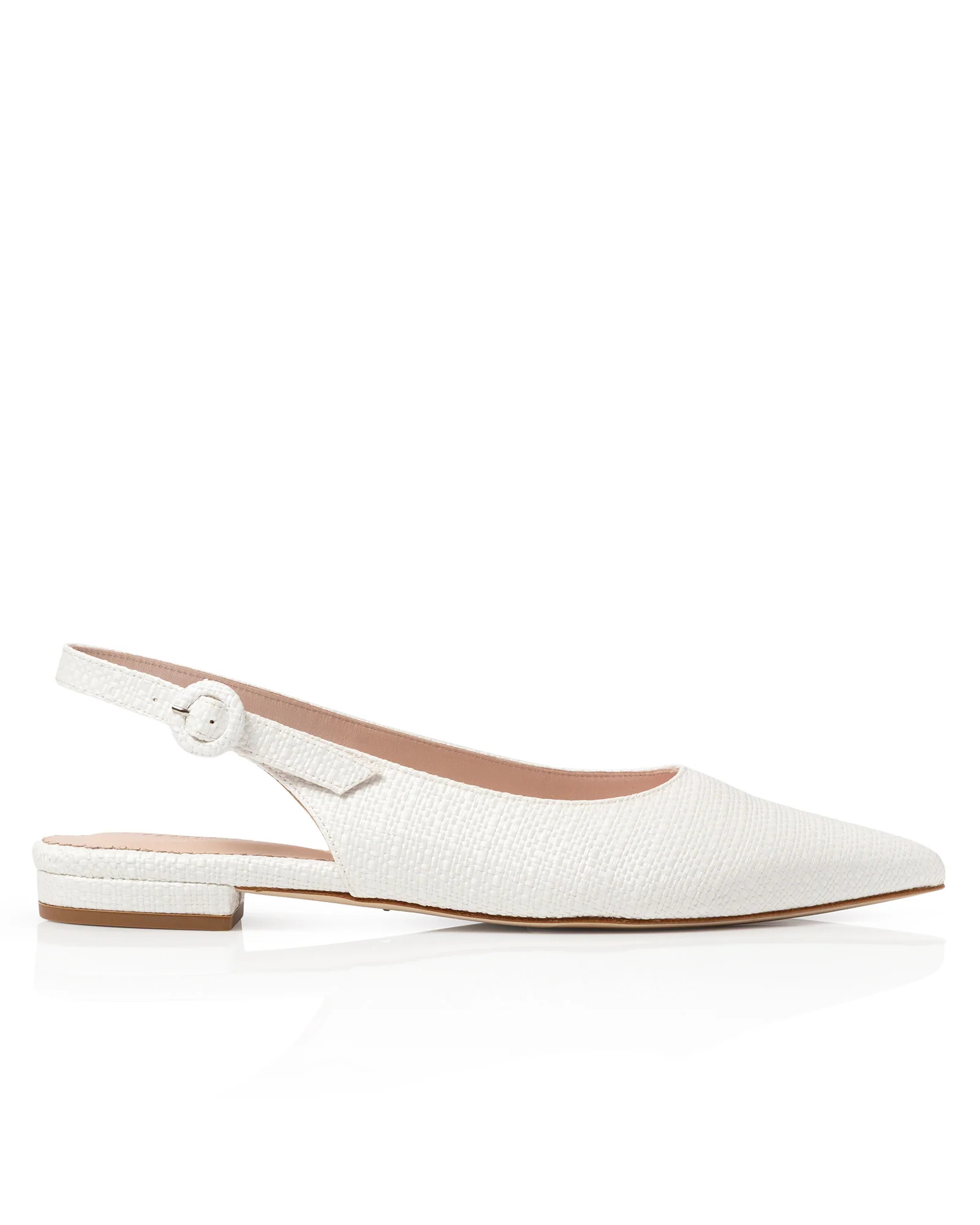 Beth White Raffia | Emmy London