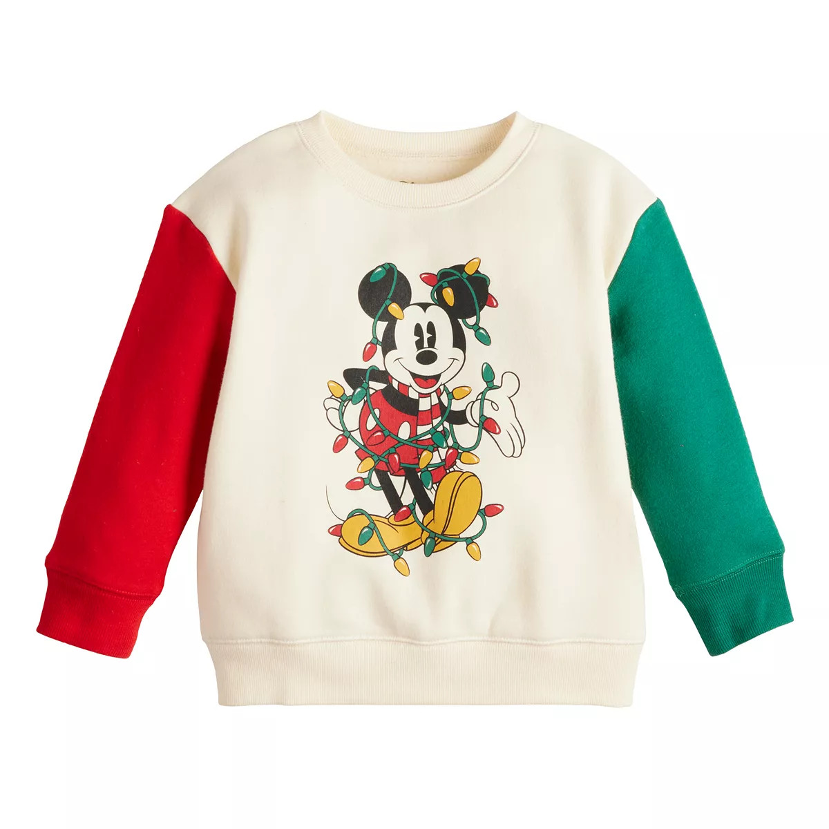 Disney's Mickey Mouse Baby & Toddler Boy Holiday Graphic Sweatshirt by Jumping Beans® | Kohl's