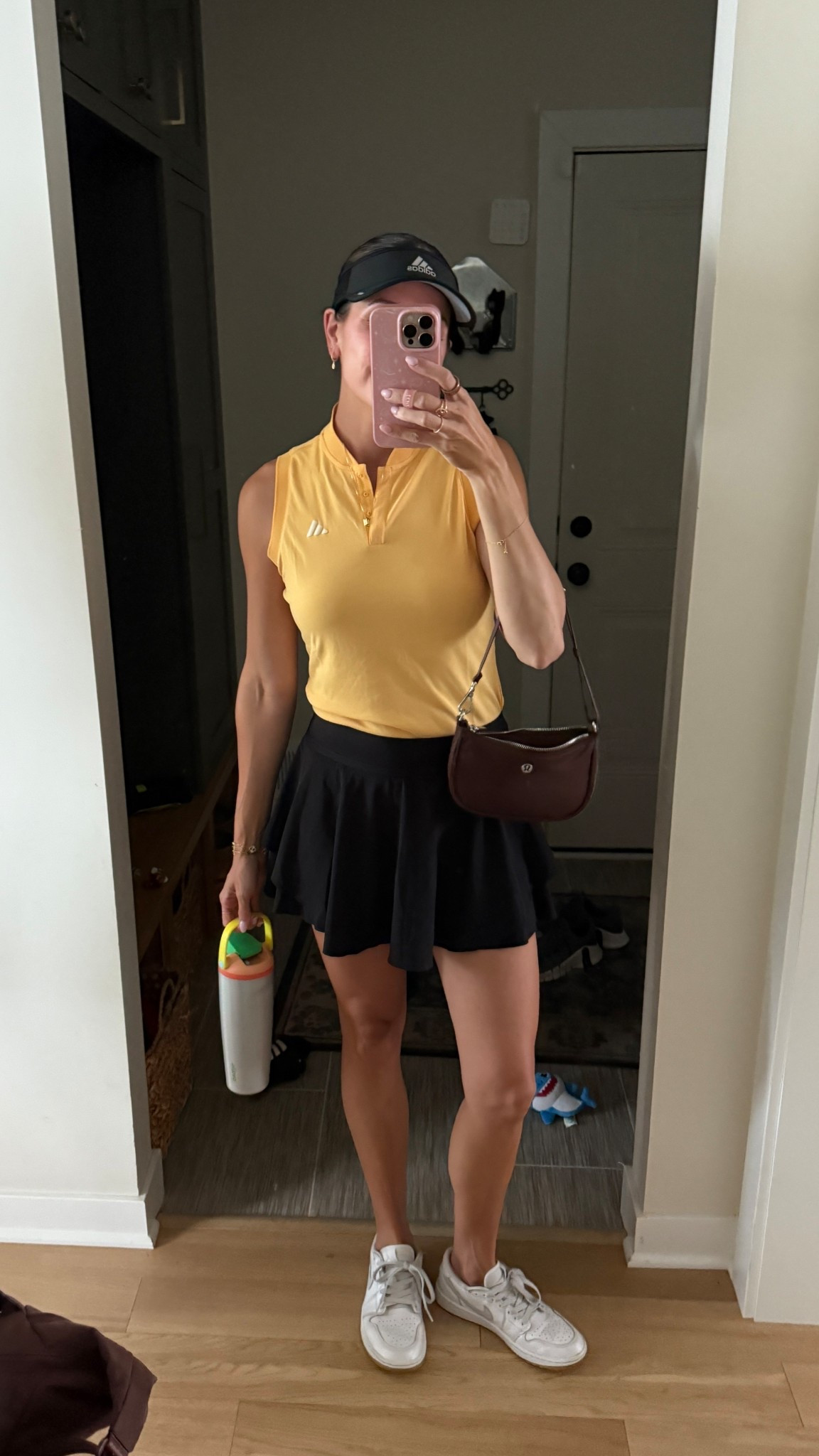 Golf outfit 💛
Sleeveless polo: tts (S) 
Skort: old Lululemon, linking the look for less on Amazon that looks identical 

#LTKActive #LTKFindsUnder50 #LTKStyleTip