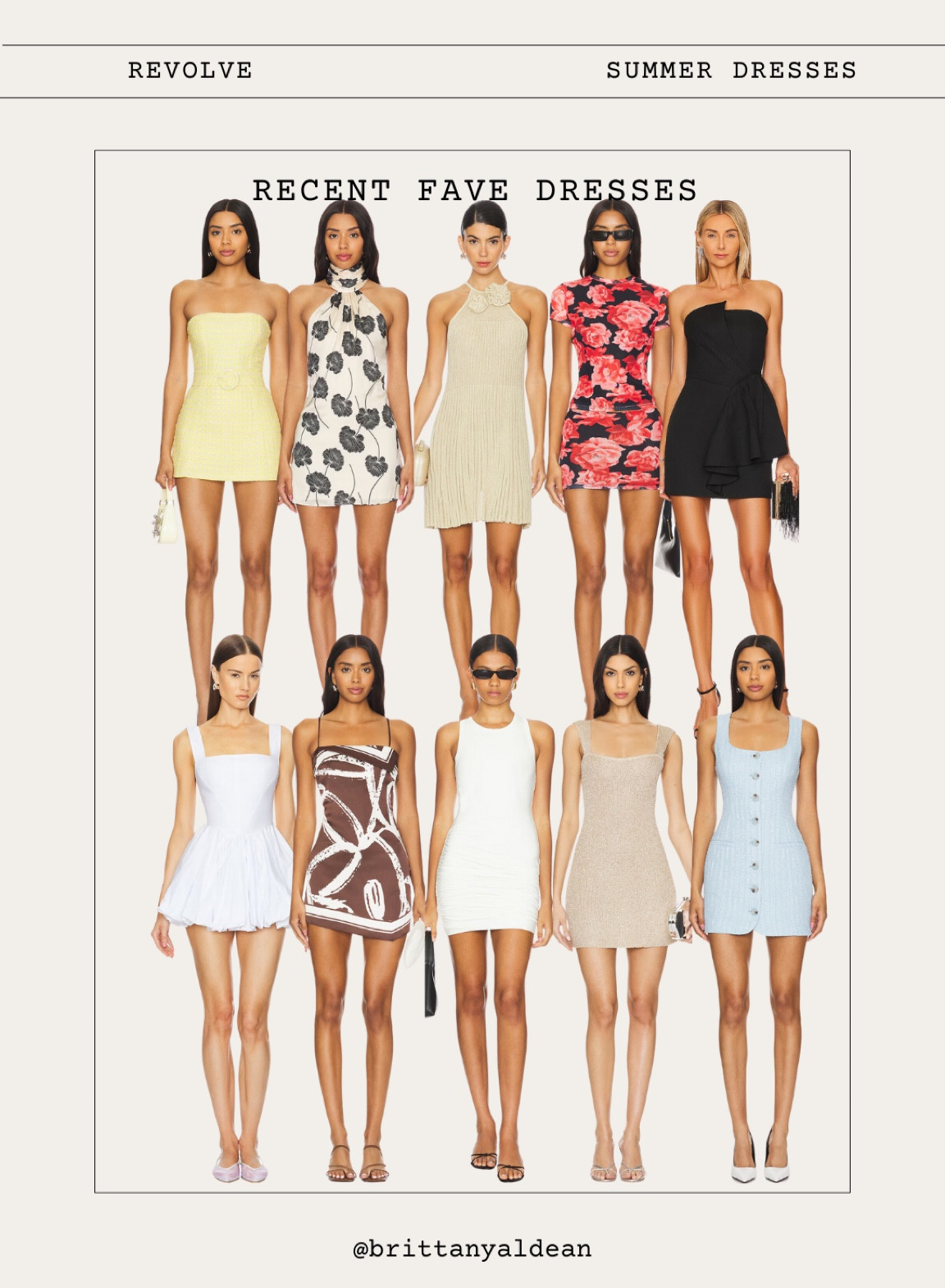 Revolve’s mini dresses are so cute right now. I picked up a few! 

dresses l summer dress l revolve