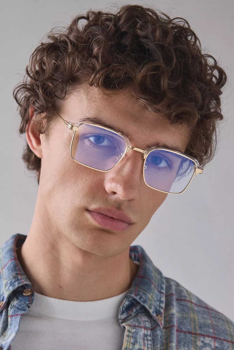 Bill Metal Blue Light Glasses | Urban Outfitters (US and RoW)