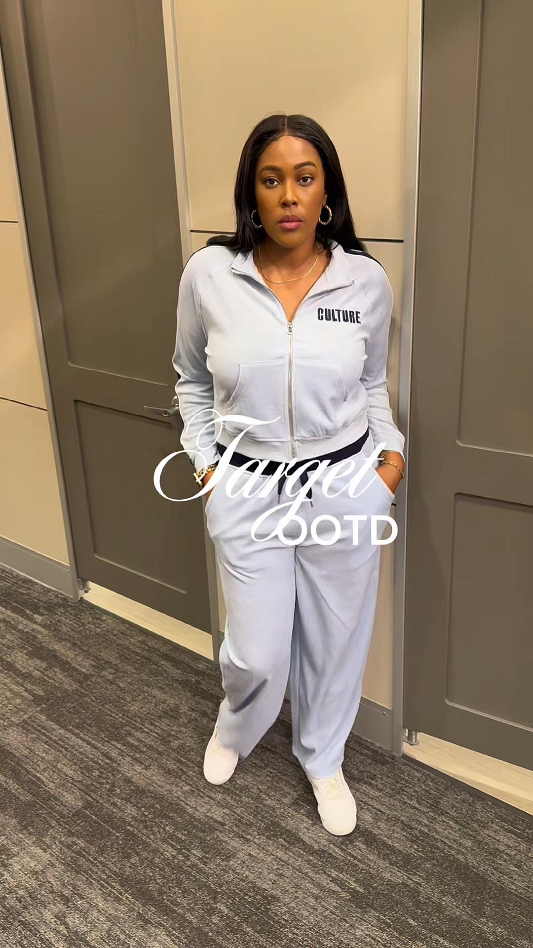 ￼ Today’s outfit of the day = comfy but still cute. 🤍
I grabbed this at @Target  and the softness surprised me. 🎯

#LTKootd