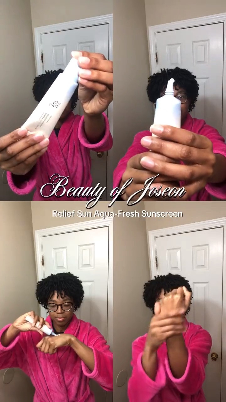I filmed this two weeks ago and it took me a forever to edit the video.

Beauty of Joseon’s Relief Sun Aqua-Fresh: Rice + B5 (Panthenol), SPF 50+ PA++++ ☀️🧴🌊

• sensitive/acne-prone skin friendly
• watery/lightweight texture
• zero white/blue cast
• non-greasy/non-sticky
• sheer, glowy finish

I really love this sunscreen (10/10) and I’m looking forward to use it for my skincare routine/under makeup 🫶🏽
The BOJ products are available on YesStyle.
Use my influencer code “NYLA1999” for a 5% off discount 💌

#YesStyle #yesstyleinfluencers #yestoboj #bojsunscreen #aquafresh 

#LTKSeasonal #LTKBeauty #LTKselfcare