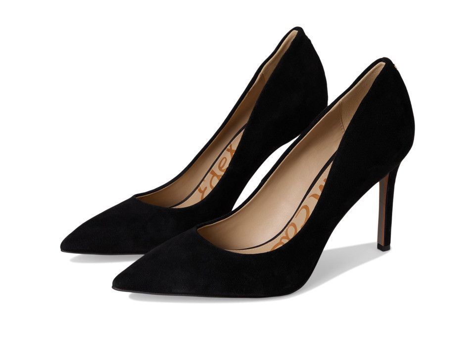 Sam Edelman - Hazel (Black Kid Suede Leather) Women's Shoes | Zappos