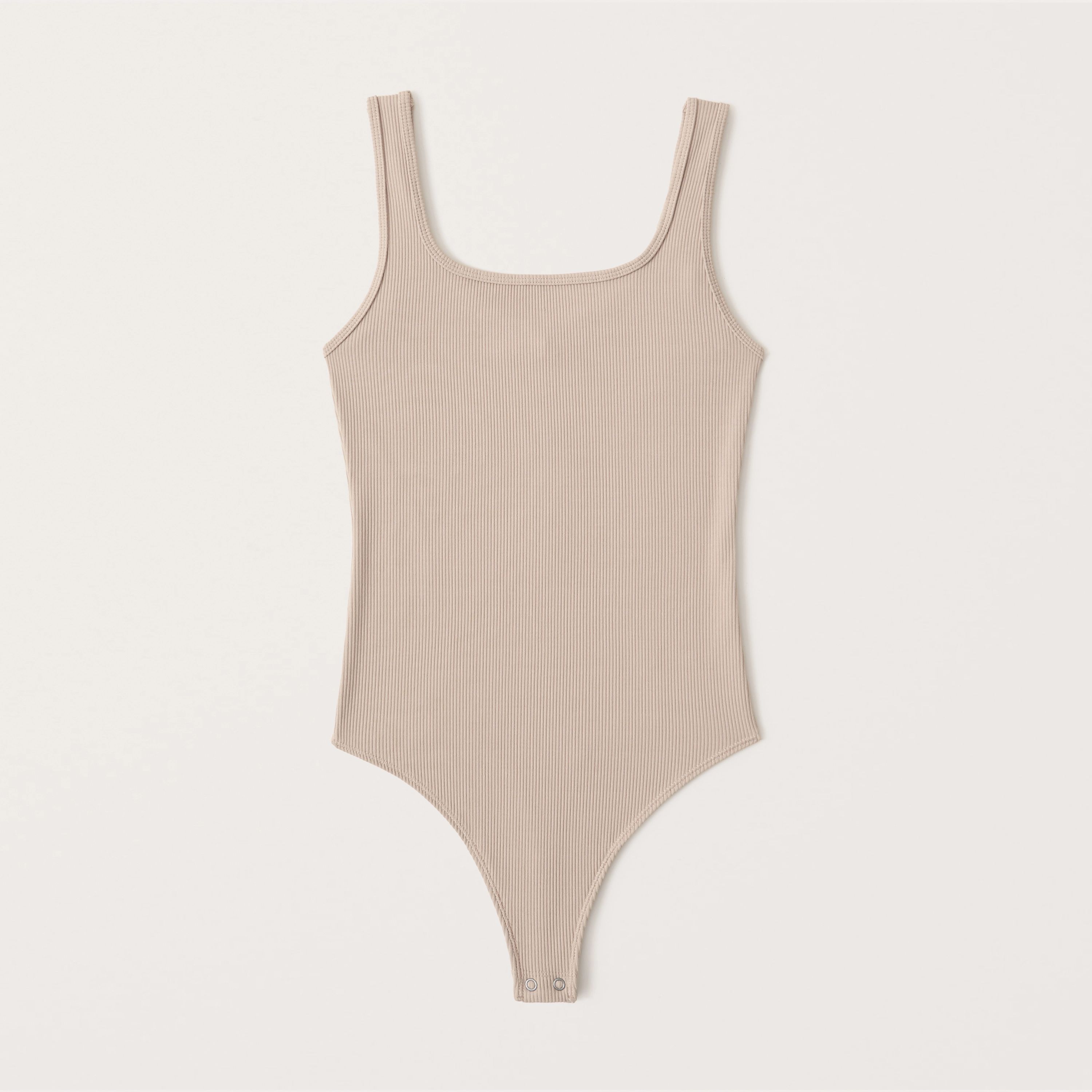 Seamless Ribbed Tank Bodysuit | Abercrombie & Fitch (US)