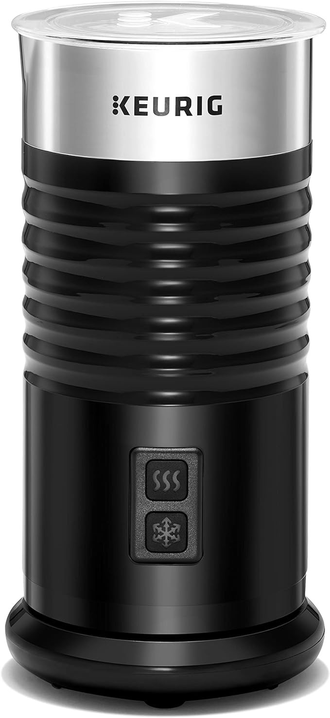 Keurig Mousseur à lait pour lattes et cappuccinos, fonction chaude et froide, noir | Amazon (CA)