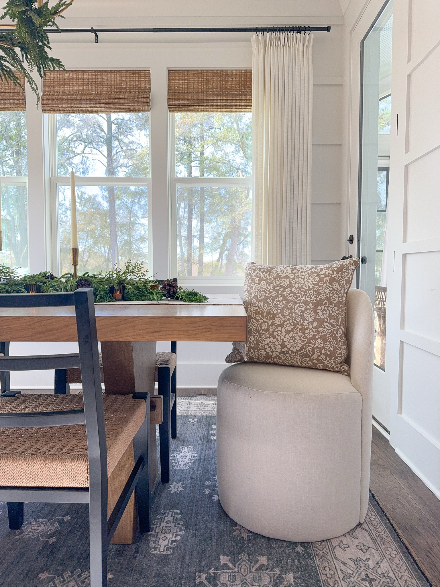 Christmas 2024 Dining Nook  

Christmas decor, Christmas tree, Christmas mantel, holiday mantel, garland, twinkle lights, twinkle tree, ornaments, tree collar, Christmas tree collar, tree skit, modern Christmas 



#LTKSeasonal #LTKHome #LTKHoliday