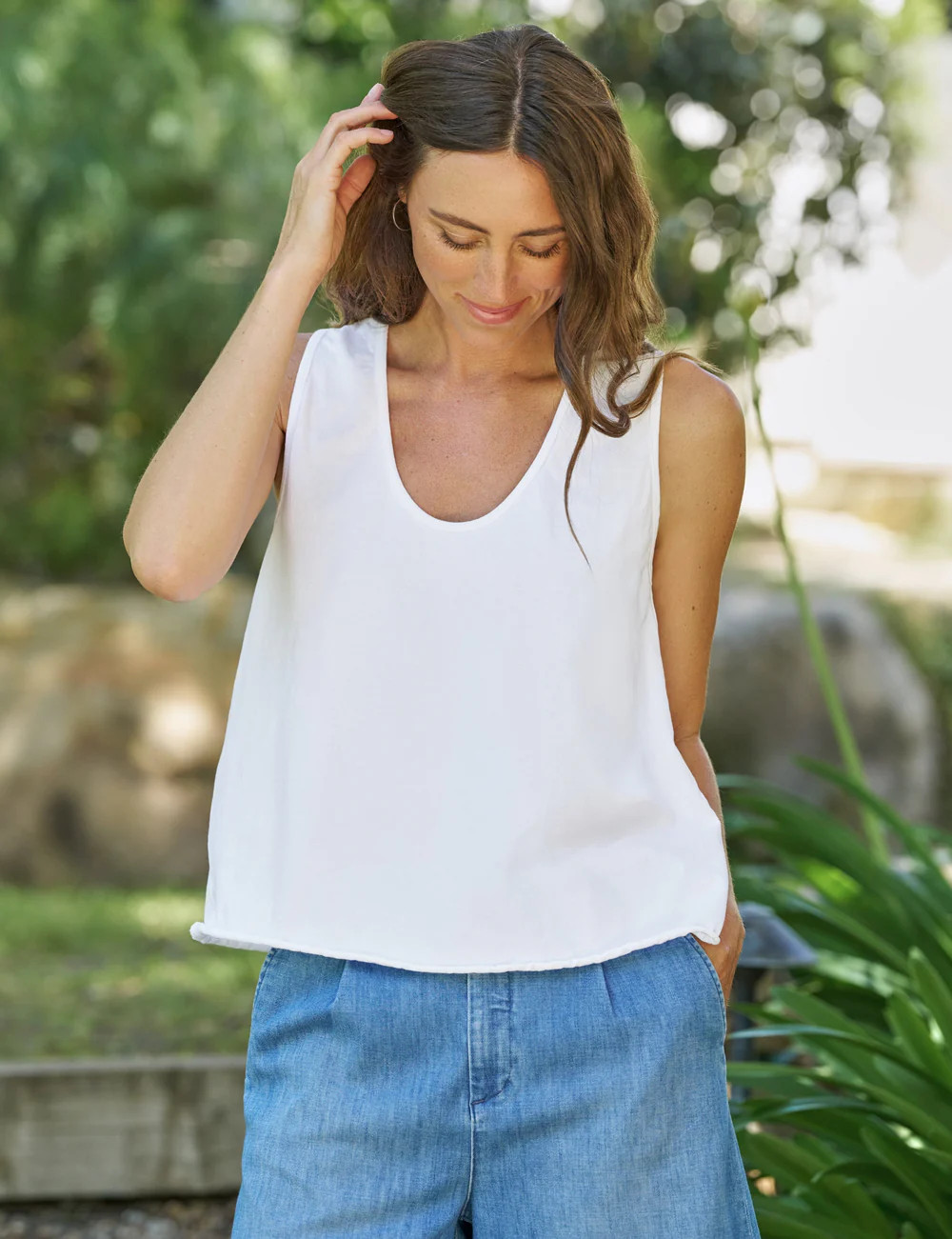 INNY White, Vintage Jersey | Frank & Eileen