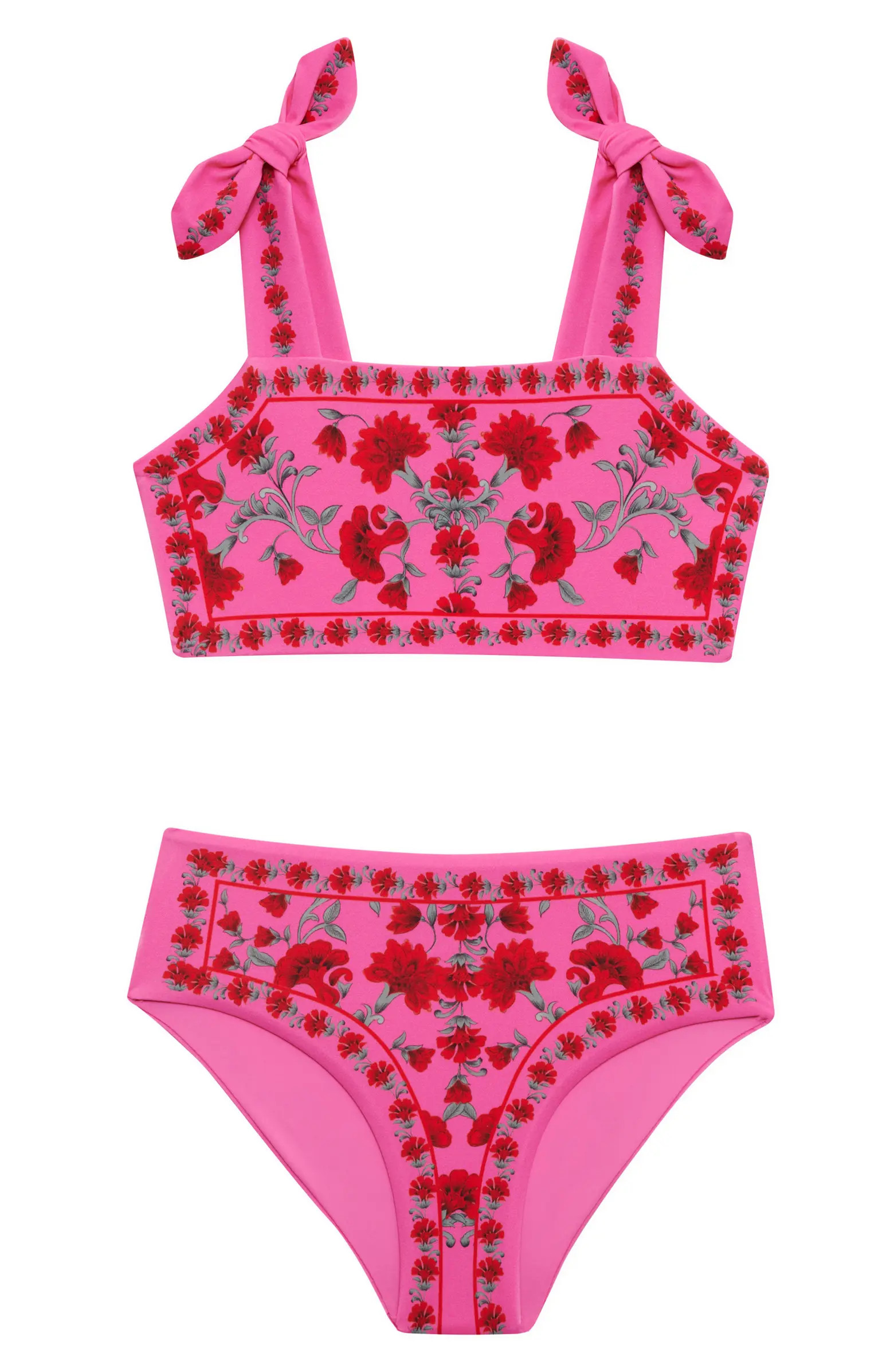 Kids' Little Stella & Janine Two-Piece Swimsuit | Nordstrom