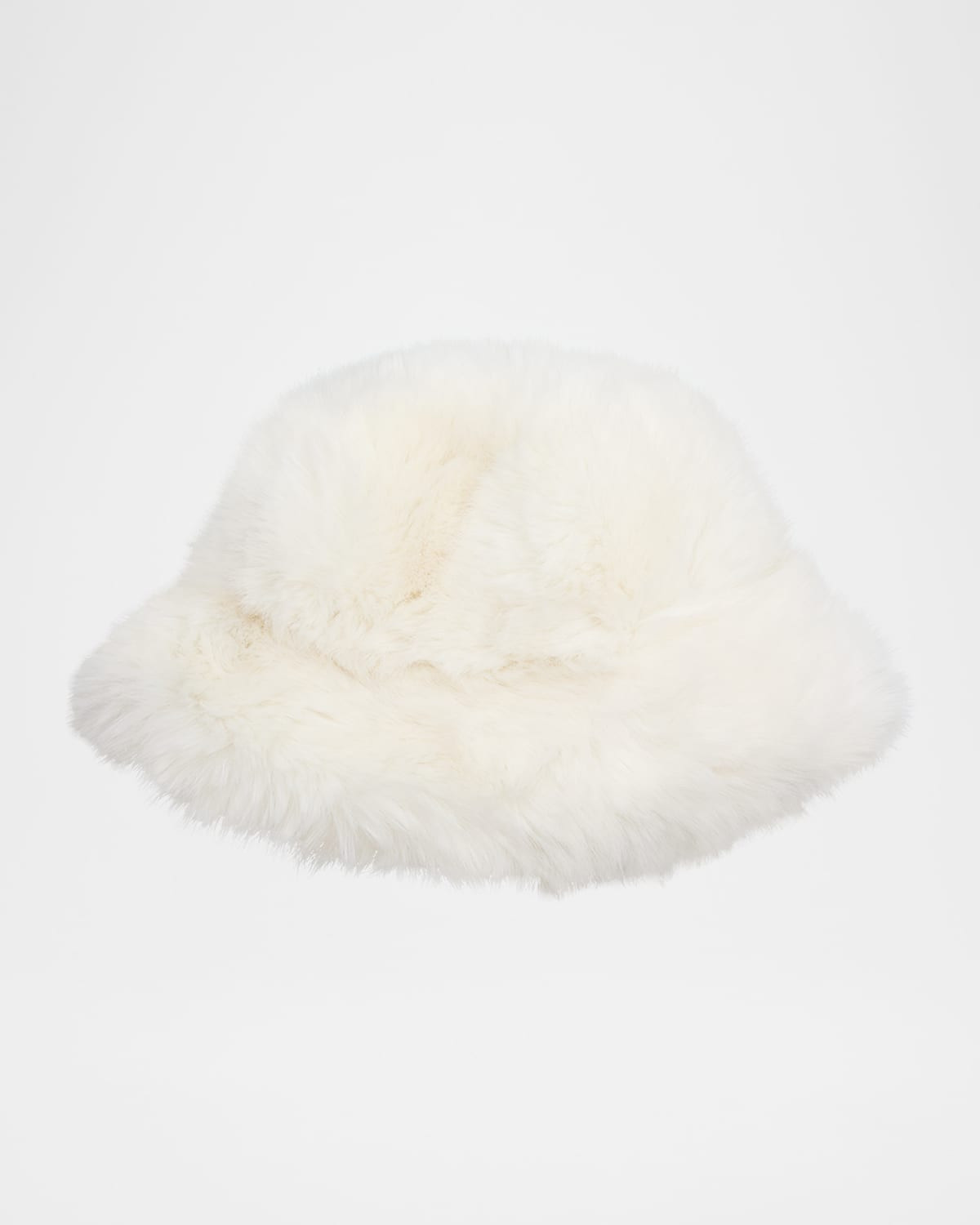 Oversized Faux Fur Bucket Hat | Neiman Marcus