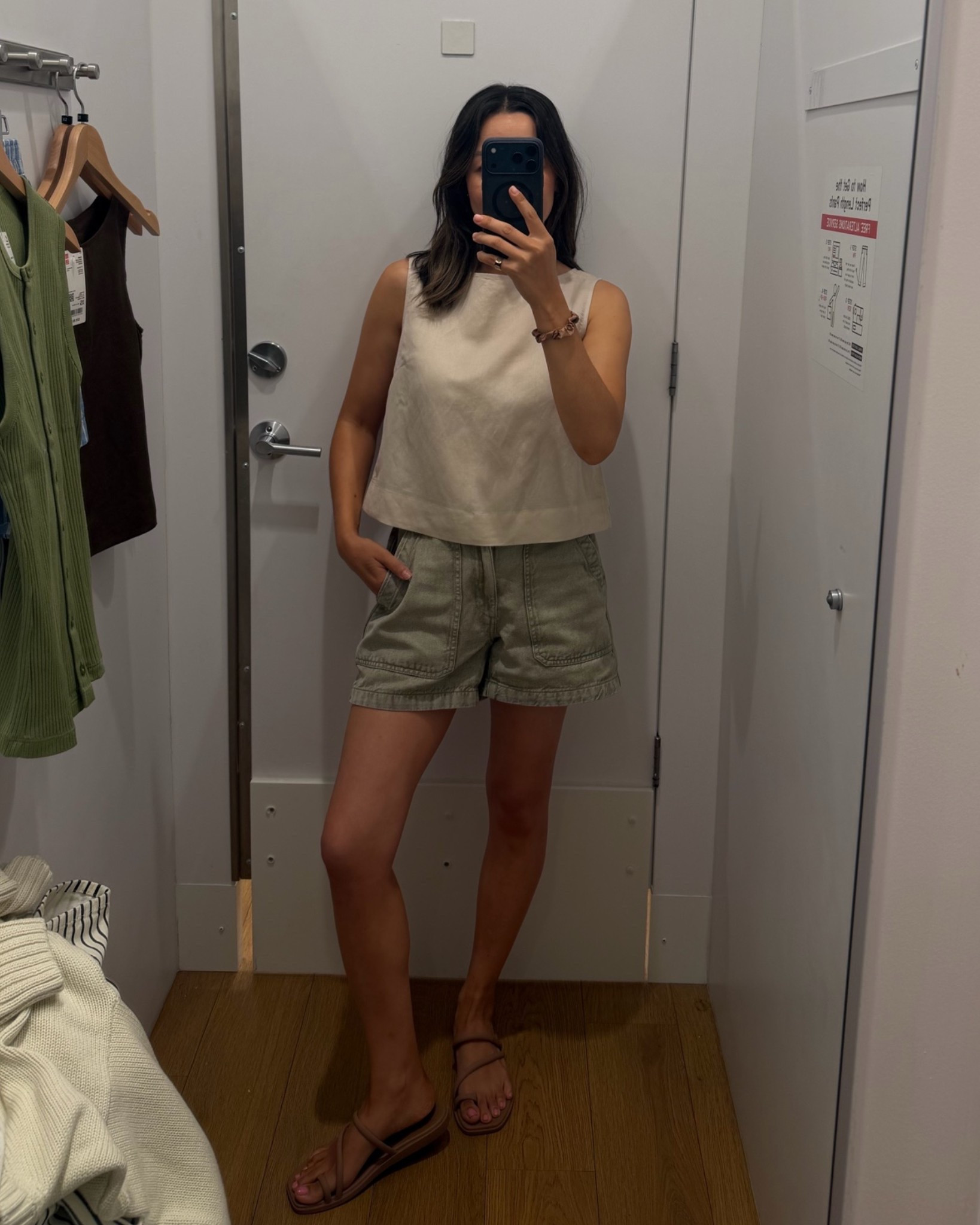 Linen boxy tank on ale at Uniqlo - very lightweight & fits arm holes better than other tanks. Runs a bit thinner in fabric though and bigger. I sized down to an xs but if between sizes go up 

Gap factory shorts xs on sale under $40

Casual summer staples

#LTKSaleAlert