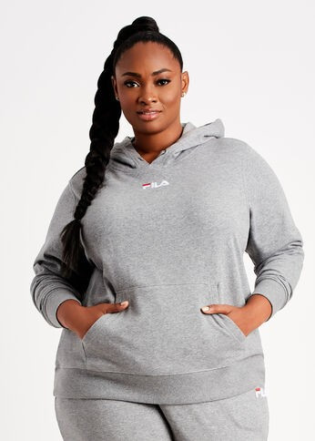 FILA Curve Crowd Pleaser Hoodie | Ashley Stewart