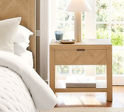 Blair Herringbone Nightstand (30") | Pottery Barn (US)