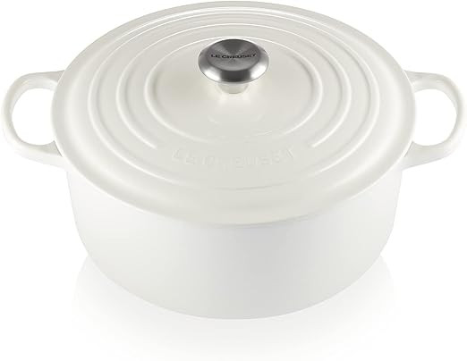 Amazon.com: Le Creuset Signature Enameled Cast Iron Round Dutch Oven, 7.25 Qt, Caribbean : Everyt... | Amazon (US)
