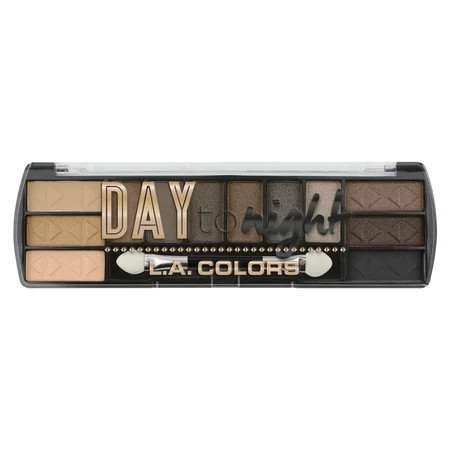 L.A. COLORS Day to Night Eyeshadow Palette Daylight 0.28 fl oz | Walmart (US)