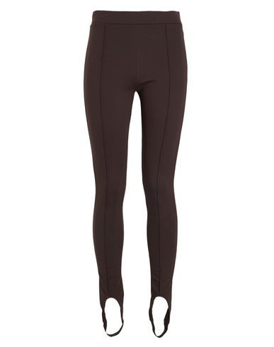 8 By Yoox Jersey Stirrup Leggings Woman Leggings Dark brown Size M Viscose, Recycled polyamide, Elastane | YOOX (US)