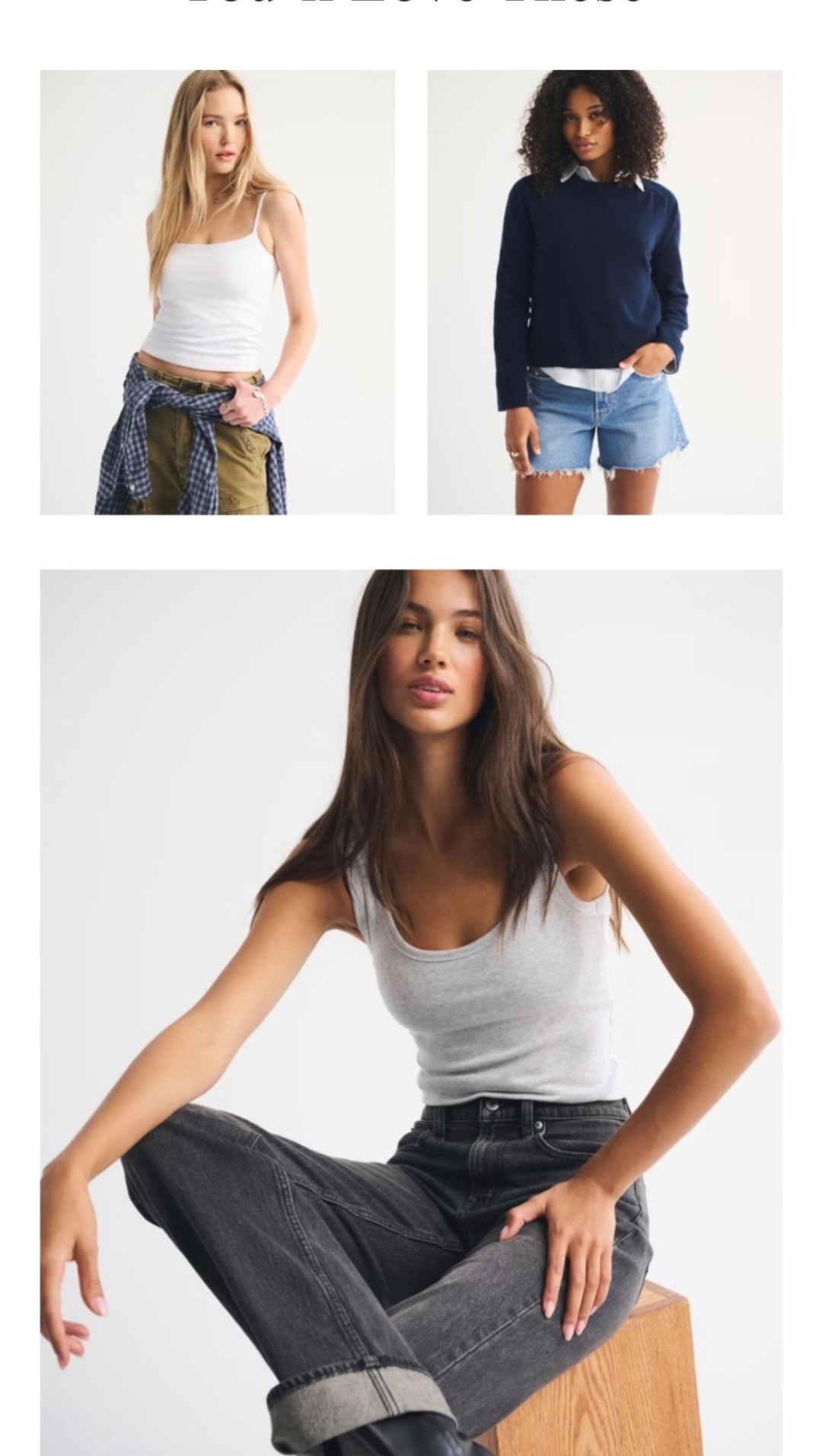 20-40% off almost everything @abercrombie

#LTKootd #LTKSaleAlert #LTKmomlife