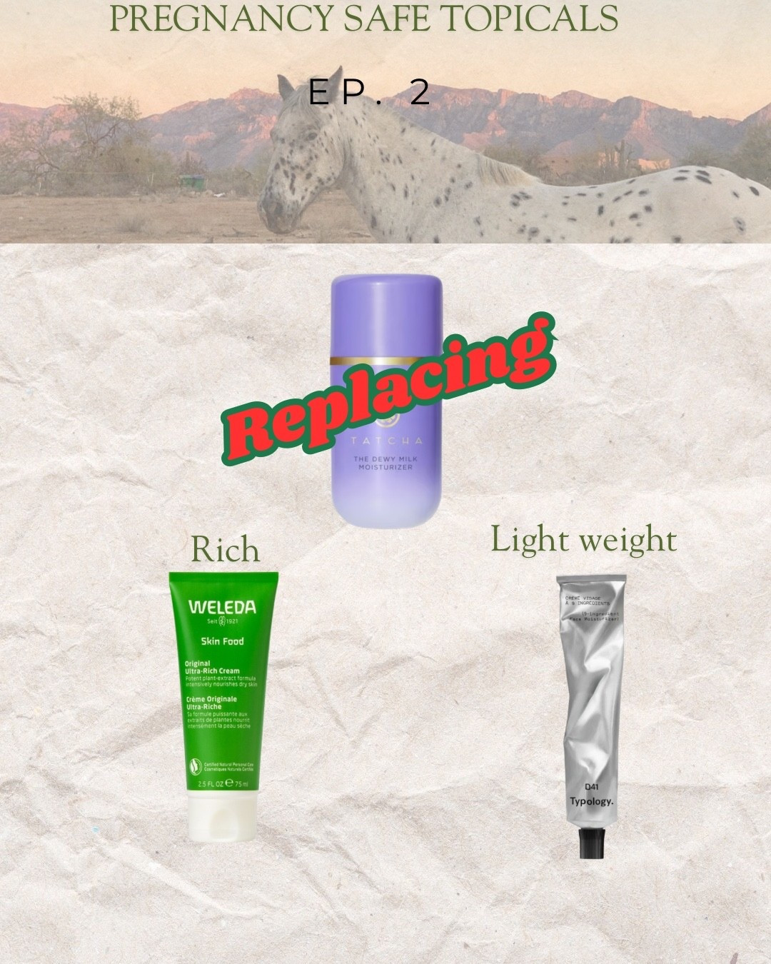 Episode 2 pregnancy safe moisturizers 

#LTKgrwm #LTKBump #LTKmomlife