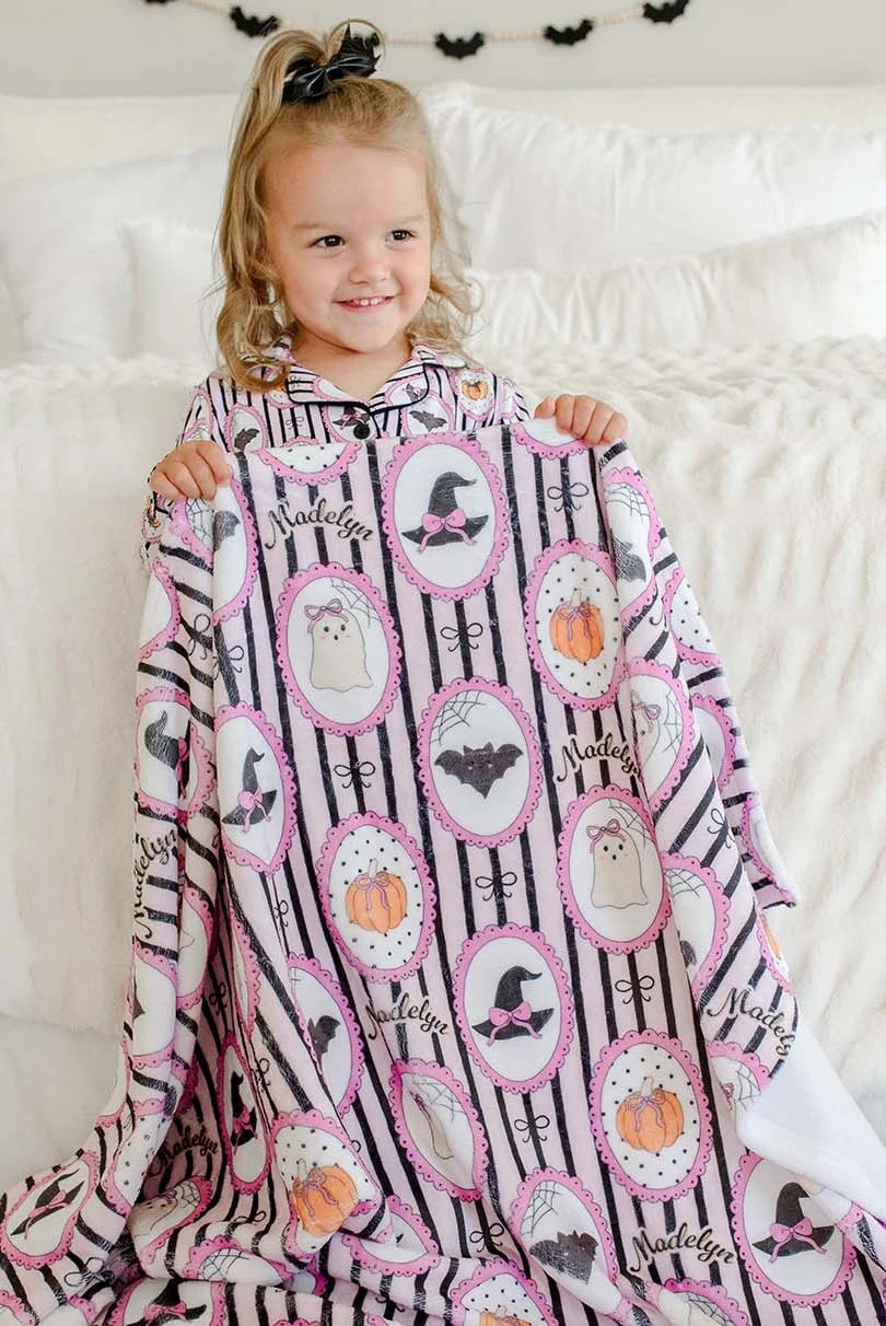 Personalized Halloween Blanket | Galloween | Caden Lane