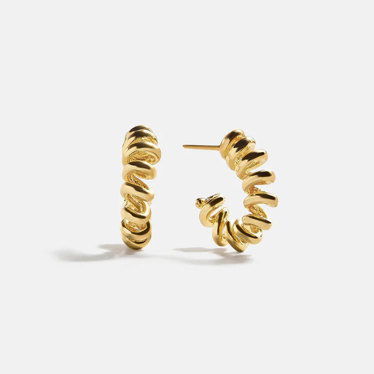 18K Gold Cece Earrings - Gold | BaubleBar