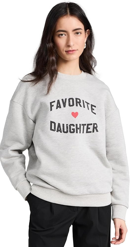 Favorite Daughter Women's Heart Logo Sweatshirt | Amazon (US)