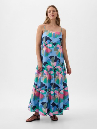 Maternity Tiered Maxi Dress | Gap (US)