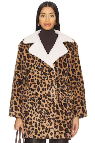 LNA Rana Faux Leopard Jacket in Leopard from Revolve.com | Revolve Clothing (Global)