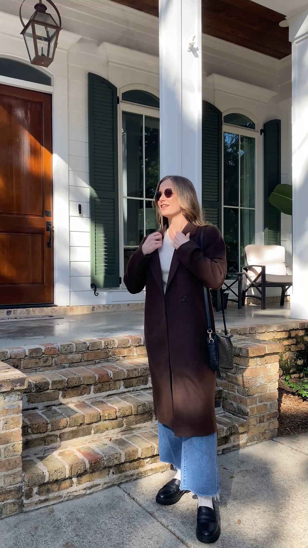 Best selling wool coat for a reason😍First of all, the color of this @onequince coat is absolutely beautiful–such a rich shade of chocolate brown. It’s made with *soft* premium Italian Melton wool and is tailored to perfection. I love how you can dress it up or wear it more casually. 10/10 recommend! 

#quincepartner #likeit fall fashion, winter fashion, black shoes, autumn style, ootd, autumn fashion, fall style, preppy, street wear, timeless, classic


#LTKSeasonal #LTKStyleTip #LTKFindsUnder100