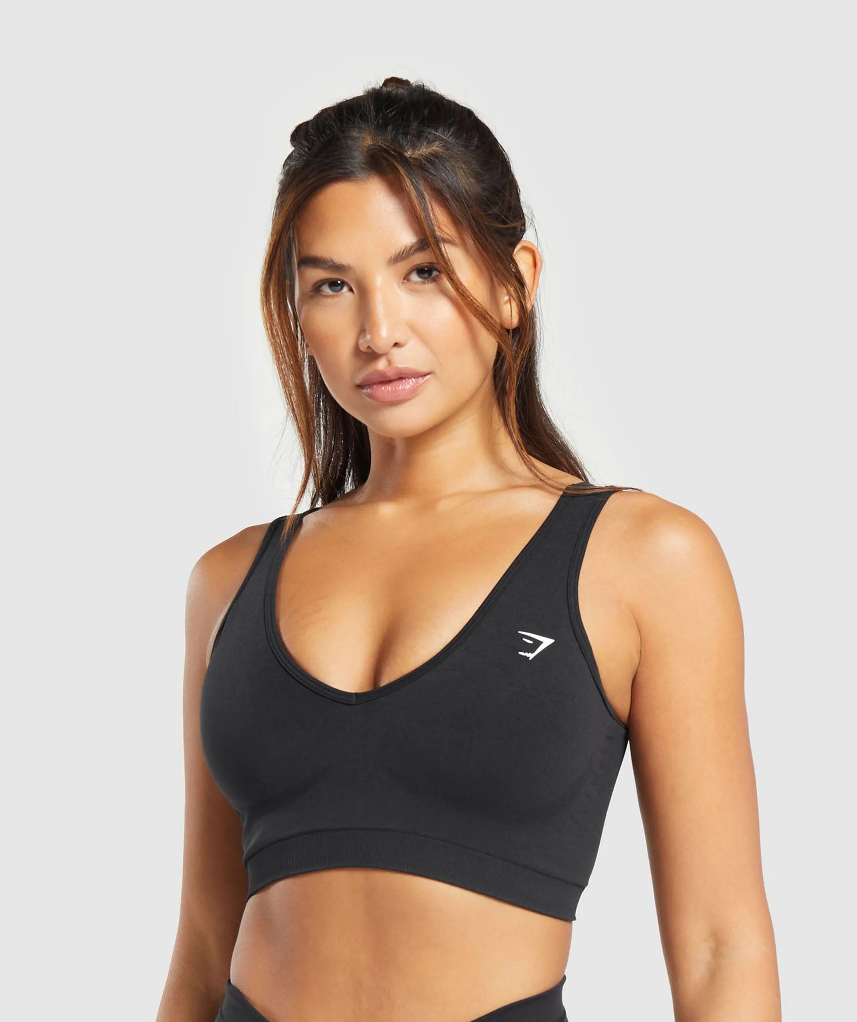 Gymshark Everyday Seamless Sports Bra - Black | Gymshark UK