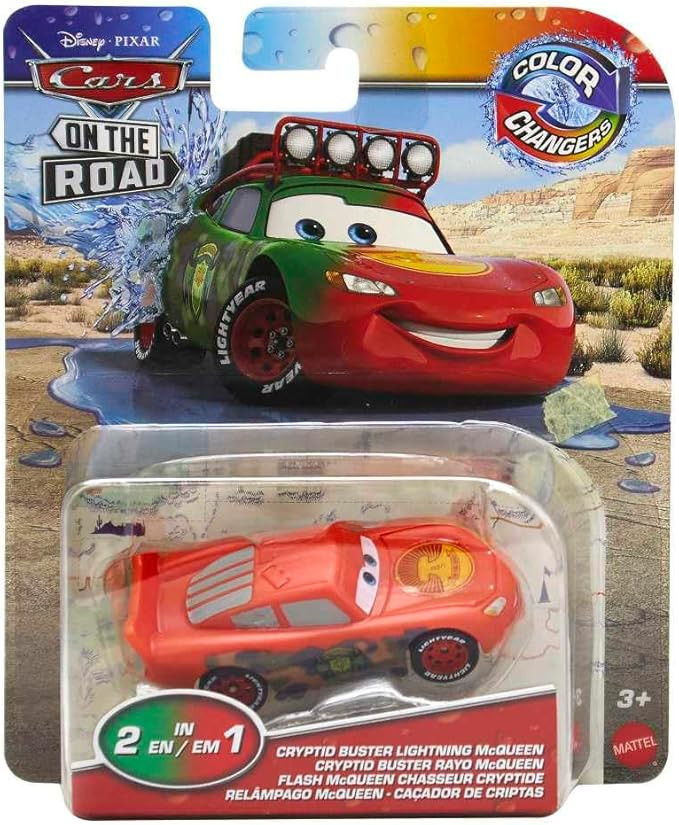 Disney Cars - Color Changers - Cryptid Buster Lightning McQueen (HMD70) | Amazon (US)