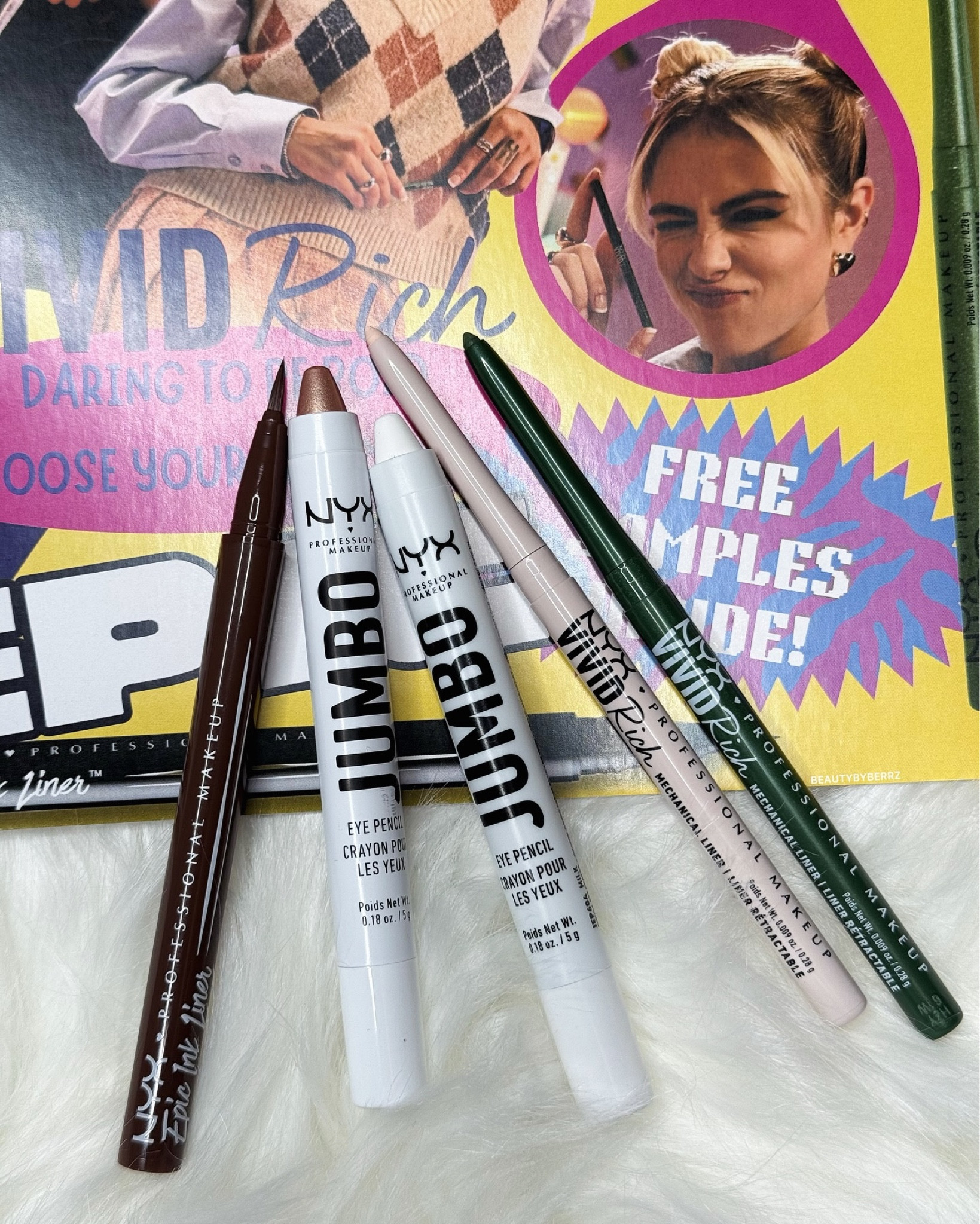 @nyxcosmetics sent over a few of their must-have eye products. These are a great way to achieve the classic winged lined, bold graphic looks or vibrant pops of colour. I used many of these back in the day! 

Products:
🤍 Jumbo Eye Pencil in Milk & Frosting
🤎 Epic Ink Liner in Graham Cracker 
💚 Vivid Rich Liner in Quartz Queen & Emerald Empire 

*PR/gifted

#nyxcosmetics #makeupmonday #beautybyberrz 

#LTKBeauty