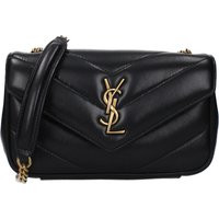 Saint Laurent Loulou Women's Crossbody Bag Black Leather | Balardi (US & Canada)