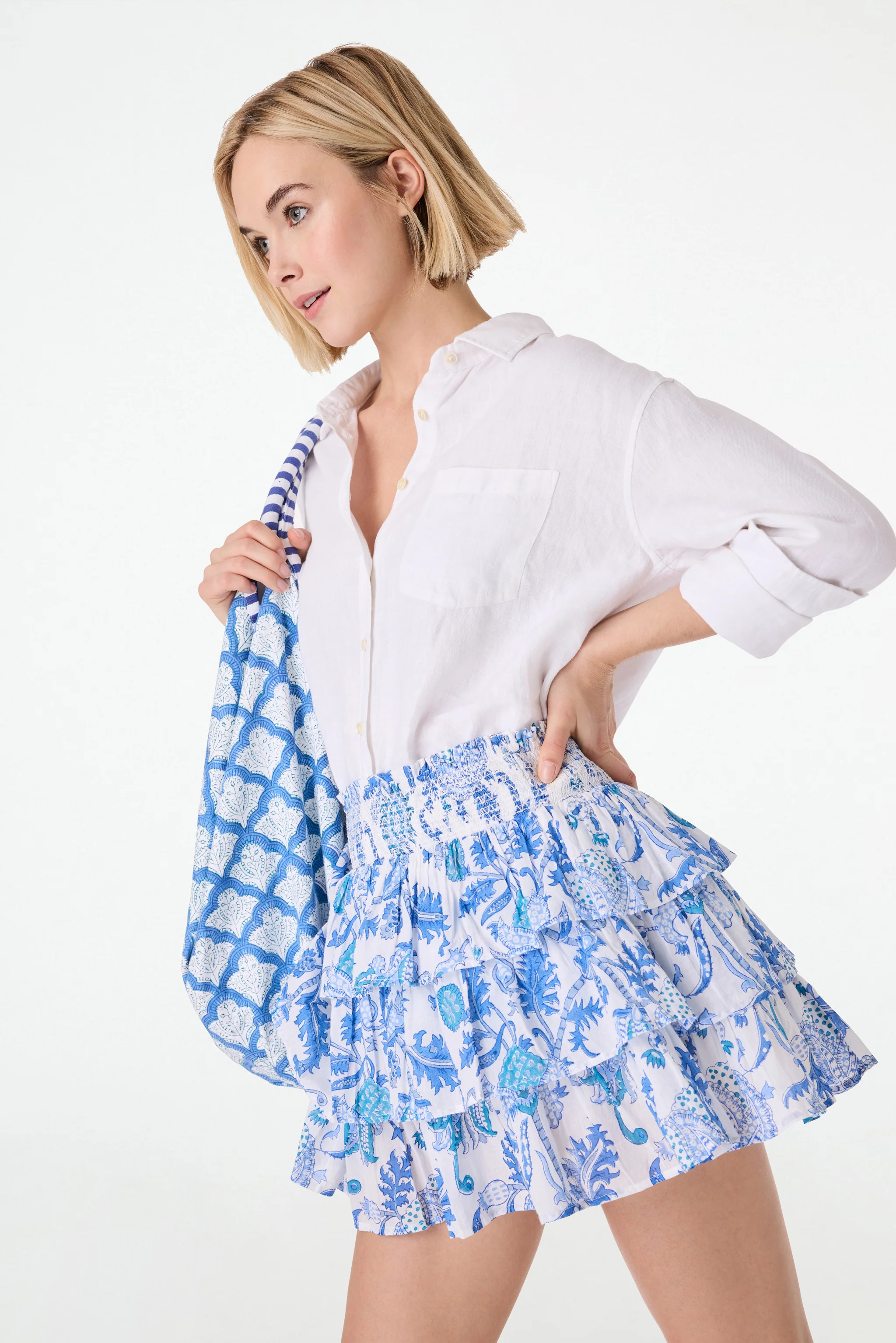 Amanda Siggy Skirt | Roller Rabbit | Roller Rabbit