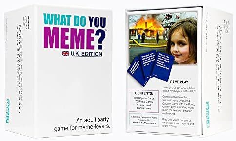 What Do You Meme? Adult Party Game - UK Output: | Amazon (DE)