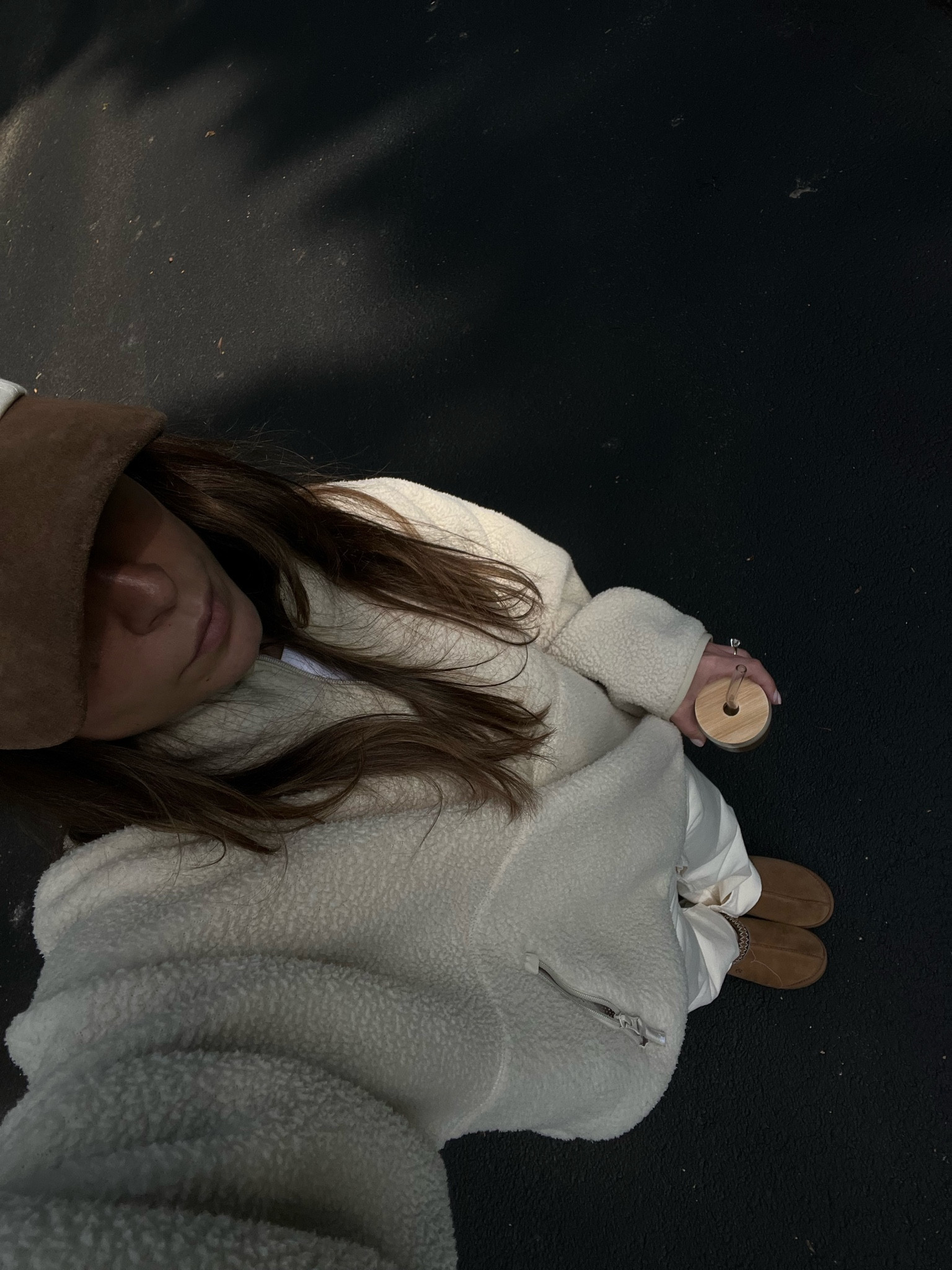 Hat is Brandy & fleece is Aritzia. Fall outfit. Ugg outfit. Uggs. Ugg tasman  

#LTKshoecrush #LTKSeasonal #LTKstyletip