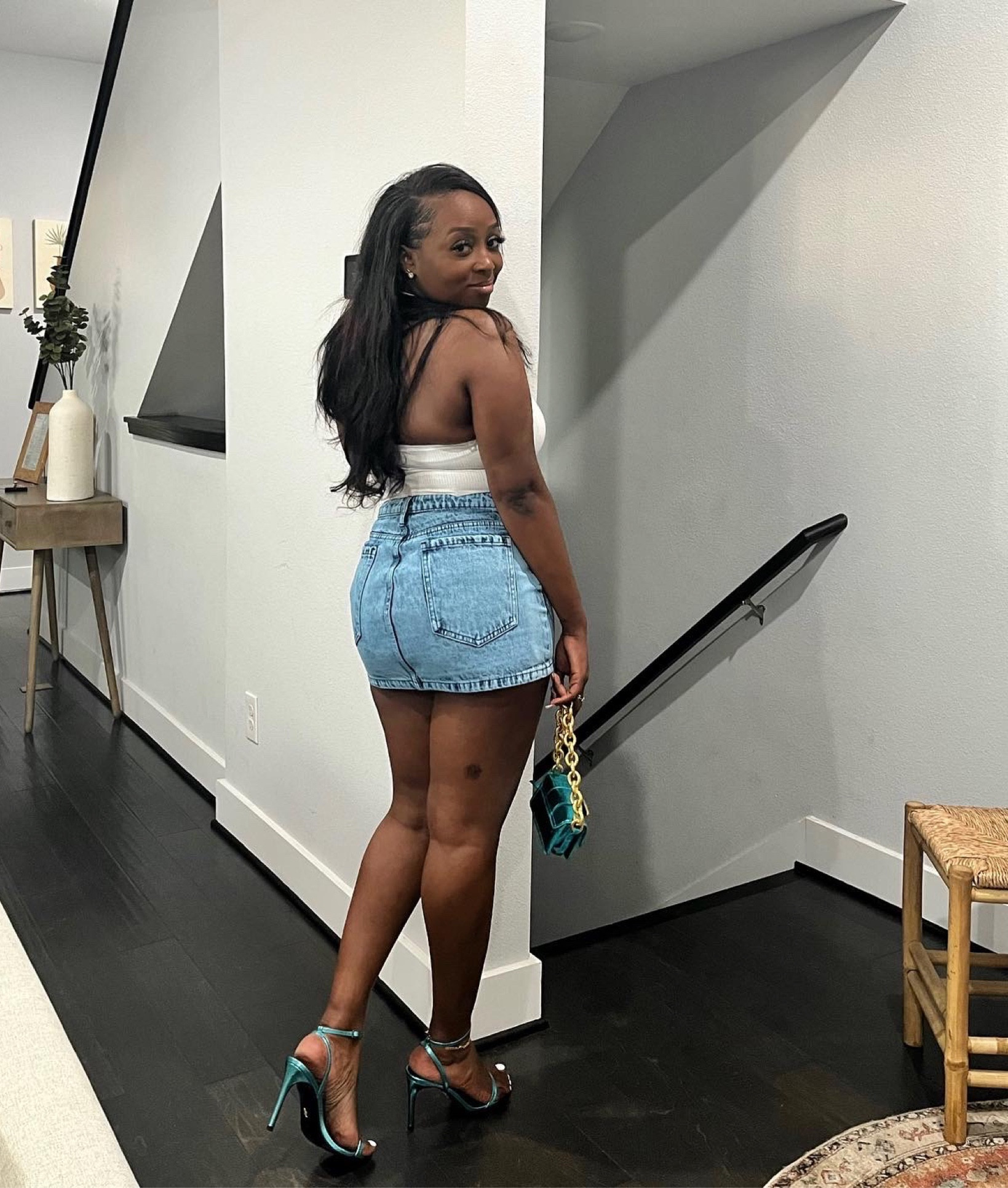 A night in Houston 💙
#fashionnova #brandonblackwood 
#miniskirt

#LTKfit #LTKFind #LTKstyletip