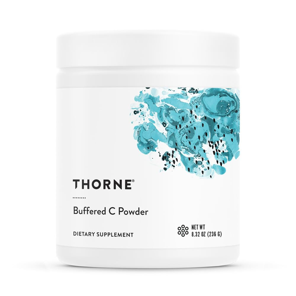 THORNE Buffered C Powder - Vitamin C (Ascorbic Acid) with Calcium, Magnesium, and Potassium - 8.3... | Amazon (US)