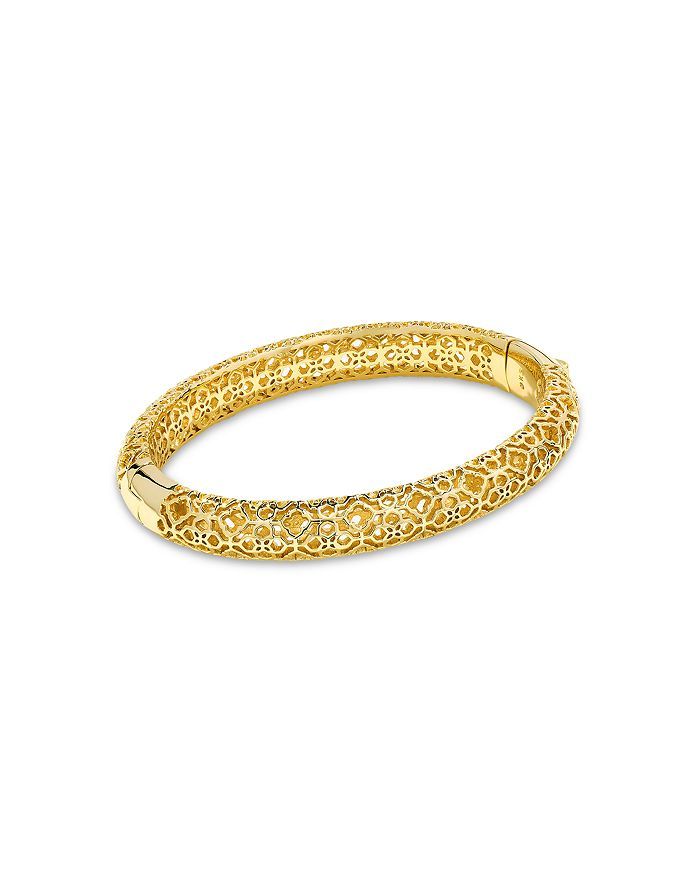 Kendra Scott Abbie Filigree Bangle Bracelet in 14K Gold Plated  Back to Results -  Jewelry & Acce... | Bloomingdale's (US)