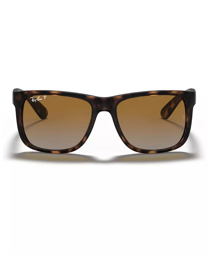 Polarized Sunglasses, RB4165 JUSTIN GRADIENT | Macys (US)