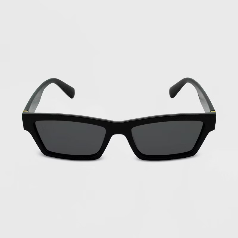 Women's Rectangle Sunglasses - Wild Fable™ Black | Target