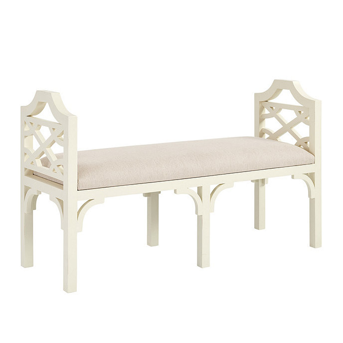 Hannah Fretwork Bench | Ballard Designs, Inc.