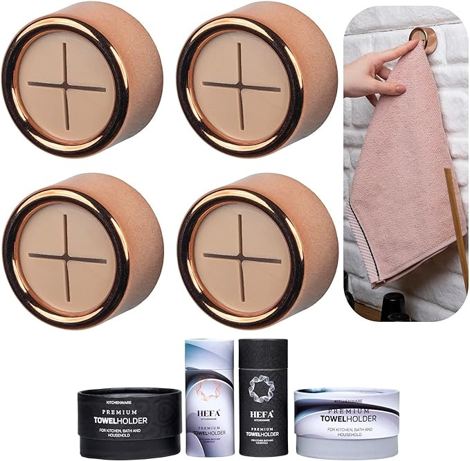 Towel Holder, Towel Hooks, Dish Towel Holder, Kitchen Organization, Bathroom Accesories, Kitchen ... | Amazon (US)