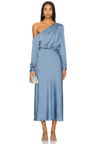 ASTR the Label Elwood Dress in State Blue from Revolve.com | Revolve Clothing (Global)