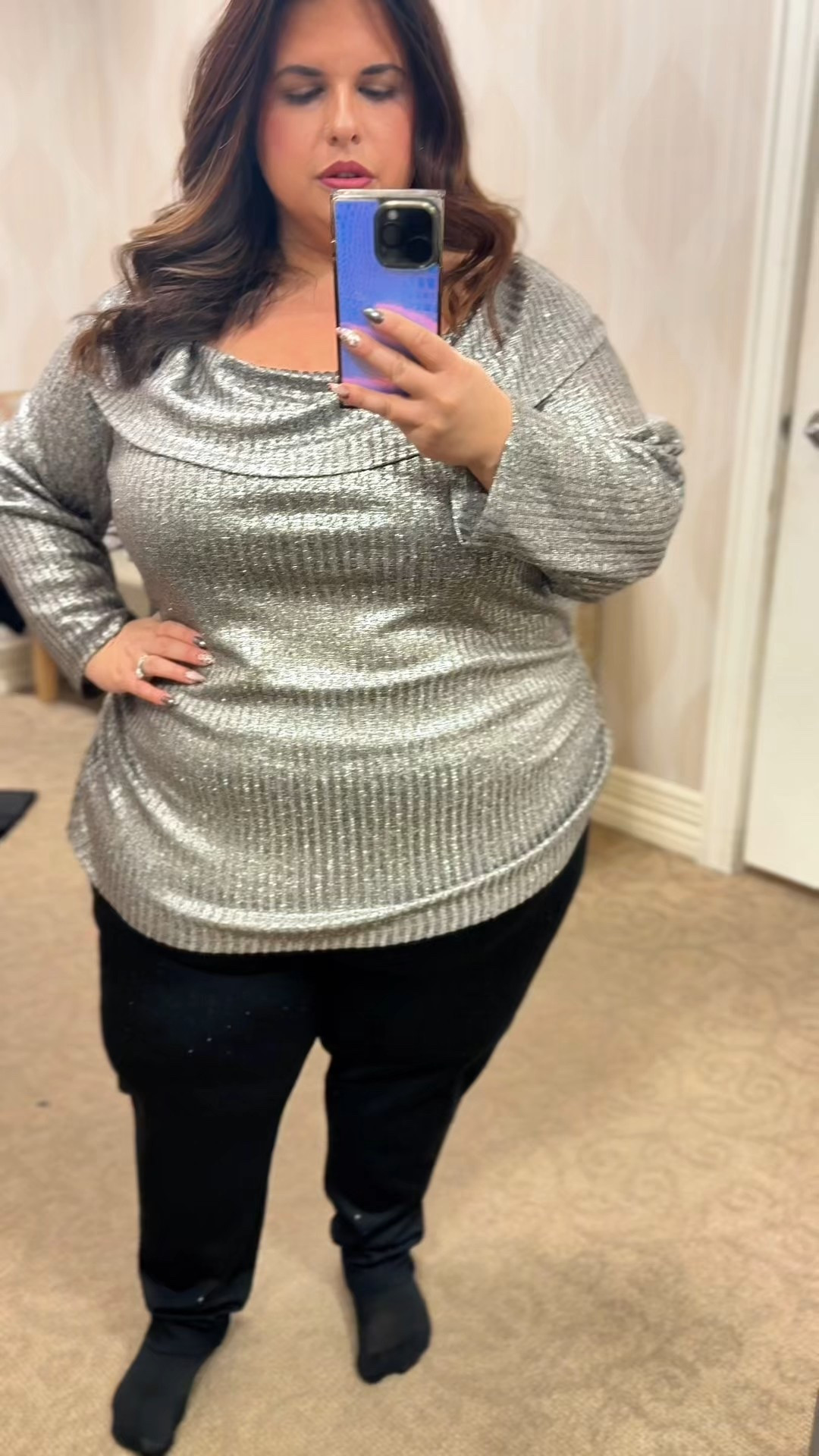 Lane Bryant Dressing Room Try on 

#LTKPlusSize #LTKHoliday #LTKCyberWeek