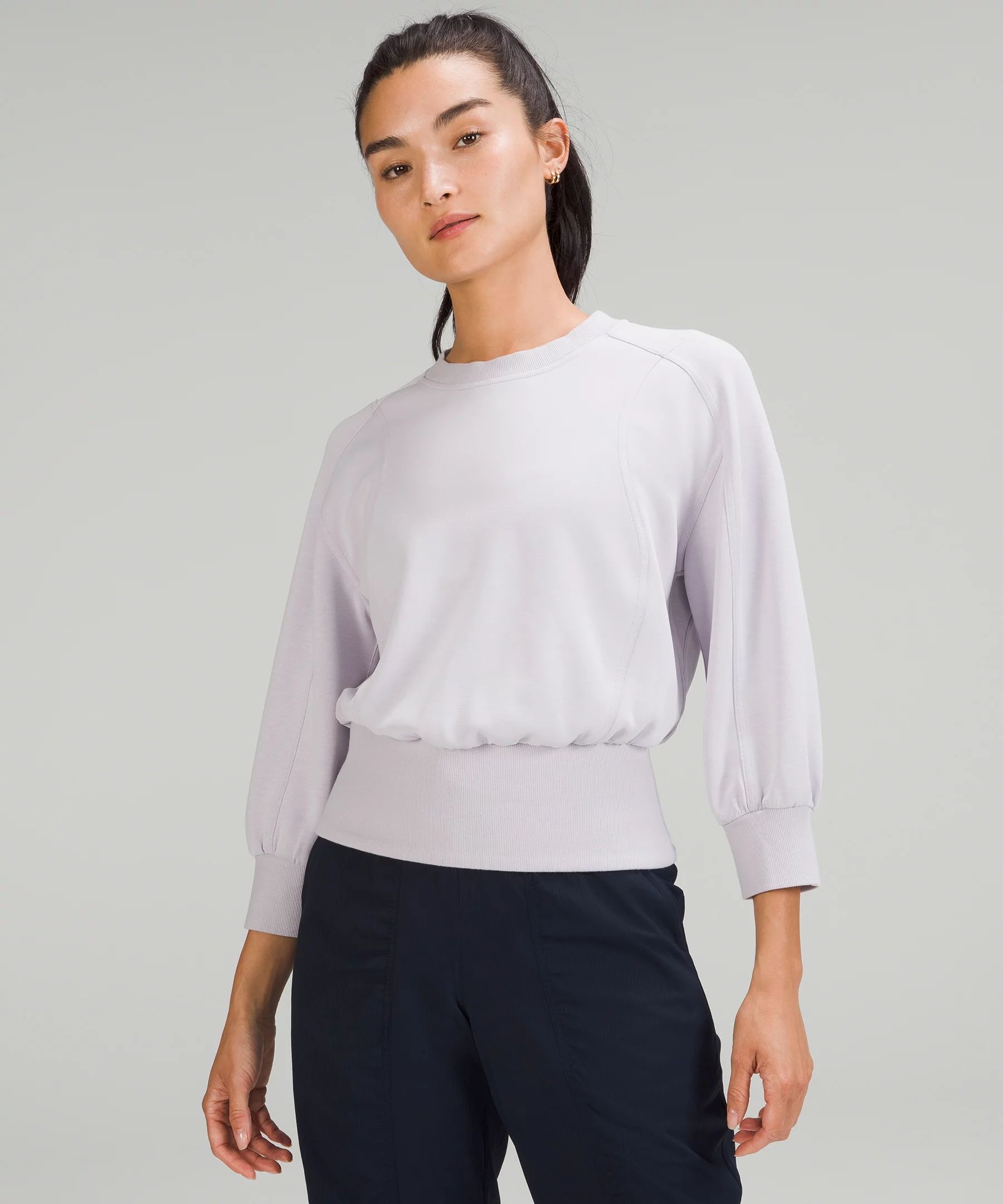 Softstreme Ribbed-Hem Pullover | Lululemon (US)