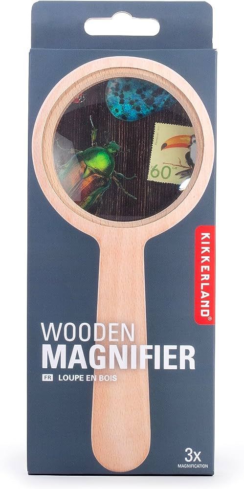 Kikkerland Wooden Magnifier (MG58) | Amazon (US)