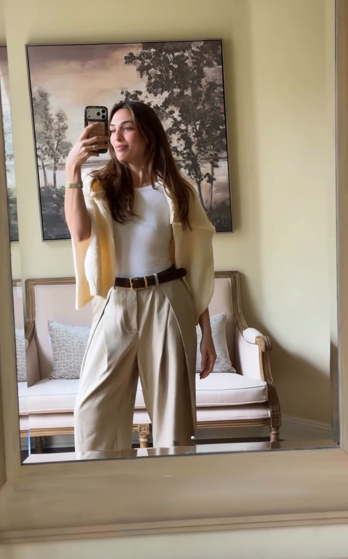 Keeping it classic, but never basic 🤎 

 #LTKootd #LTKU #LTKOver40